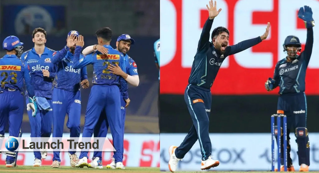 IPL-2022 GT vs MI-Launch Trend